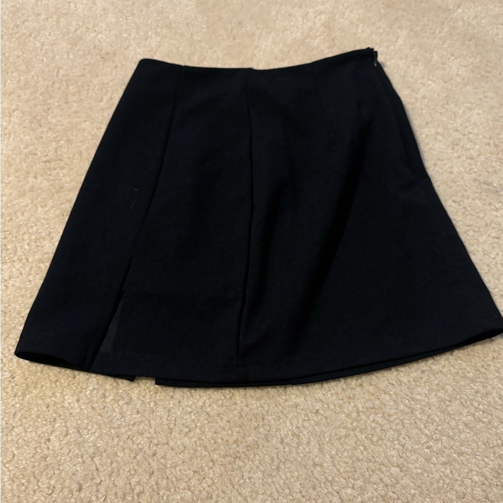 SHEIN Black Mini Skirt